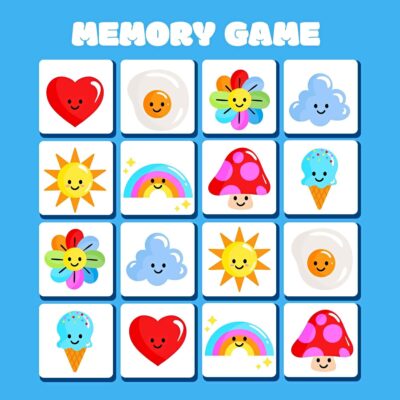 Sunshine Fun Memory Game with Lesson Plan