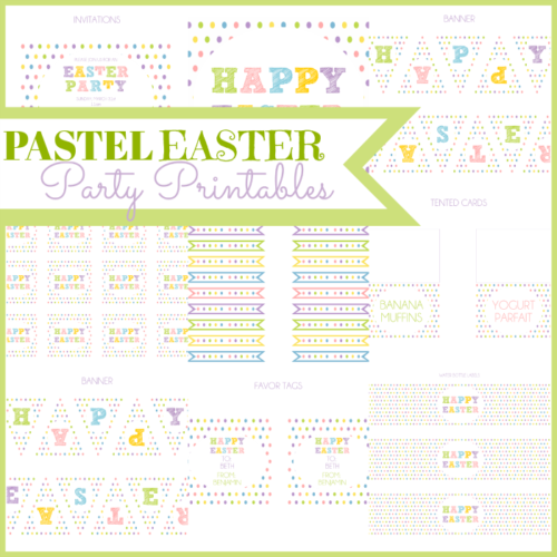 Easter Pastel Egg Classroom Party Activity Set with Lesson Plan