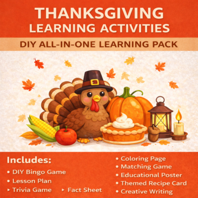 Thanksgiving DIY All-In-One Learning kit