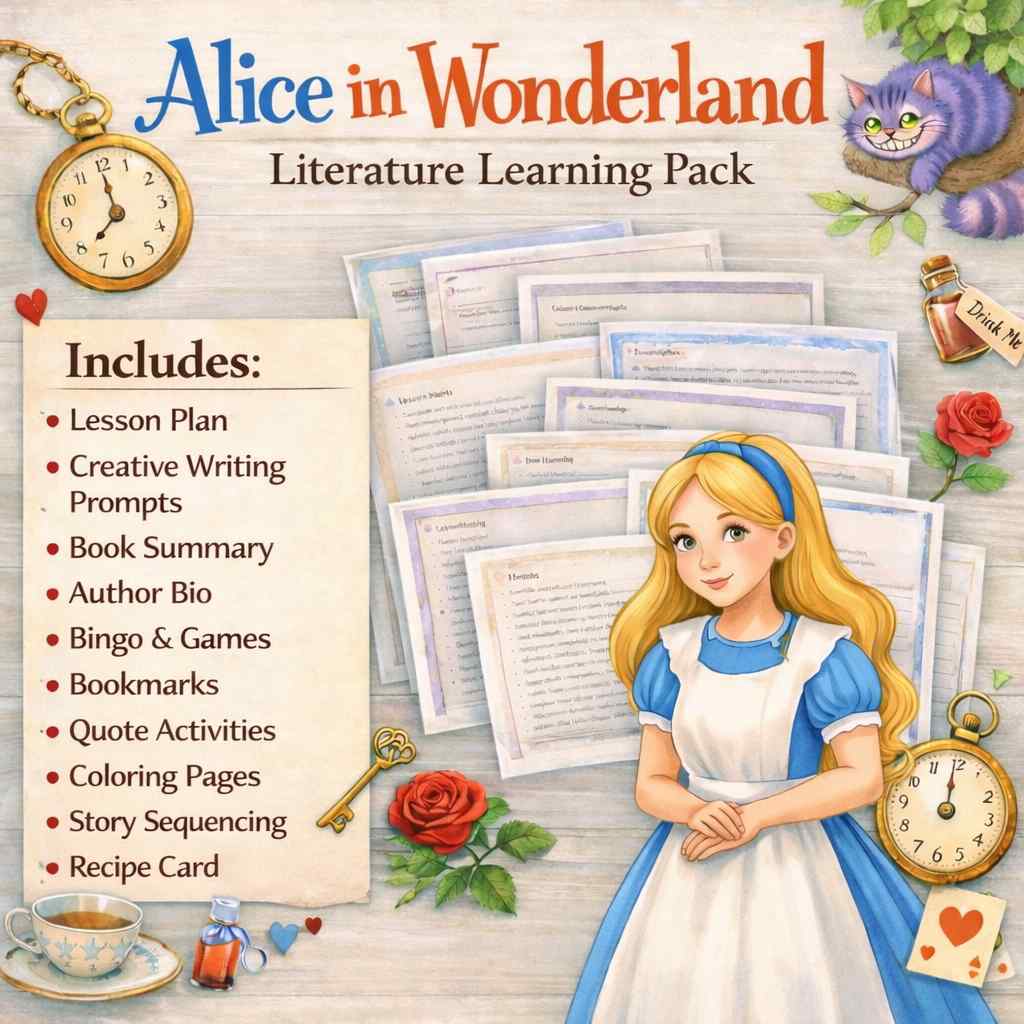 Alice's Adventures in Wonderland Literature Learning Pack