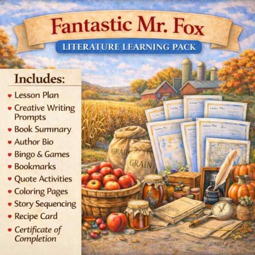 Fantastic Mr. Fox Literature Learning Pack