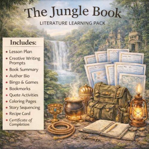 The Jungle Book Literature Learning Pack
