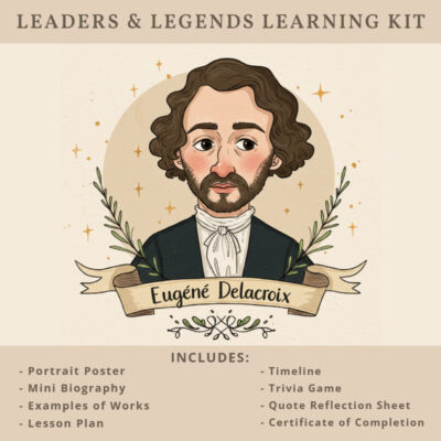 LEADERS LEGENDS LEARNING DELACROIX