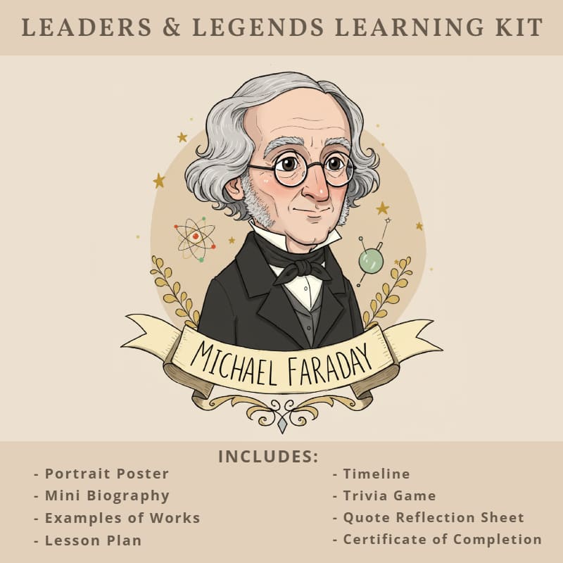 LEADERS LEGENDS LEARNING FARADAY