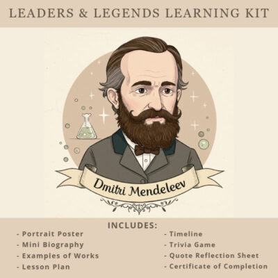 LEADERS LEGENDS LEARNING MENDELEEV