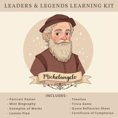 LEADERS LEGENDS LEARNING MICHELANGELO