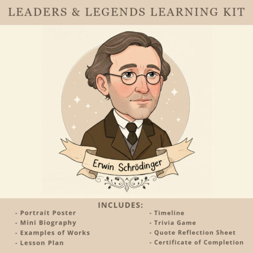 LEADERS LEGENDS LEARNING schrodinger
