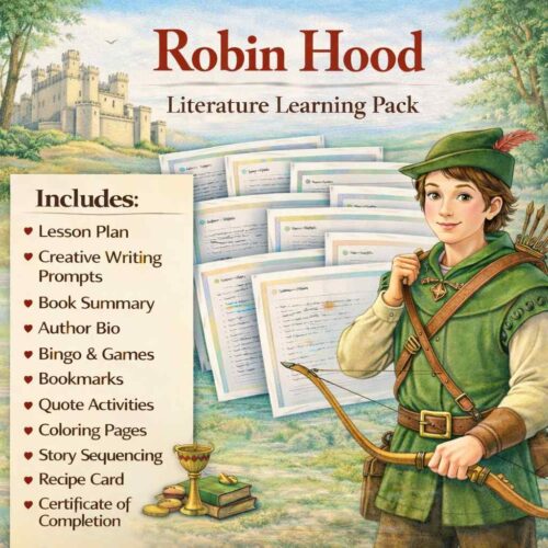 Robin Hood Literature Learning Pack