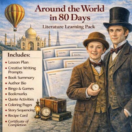 Around the World in 80 Days Literature Learning Pack