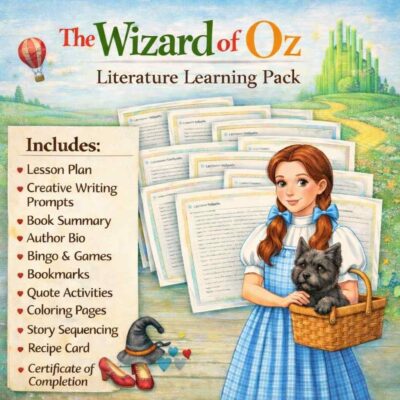The Wizard of Oz Literature Learning Pack