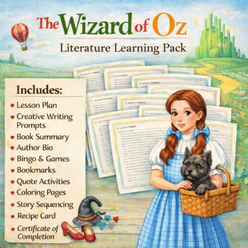 The Wizard of Oz Literature Learning Pack