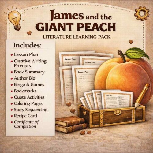James and the Giant Peach Literature Learning Pack