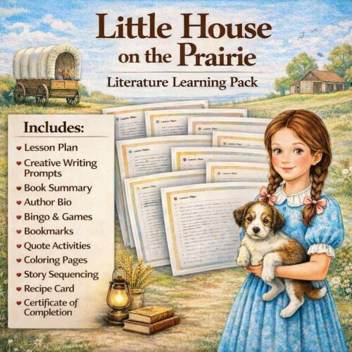 Little House on the Prairie Literature Learning Pack