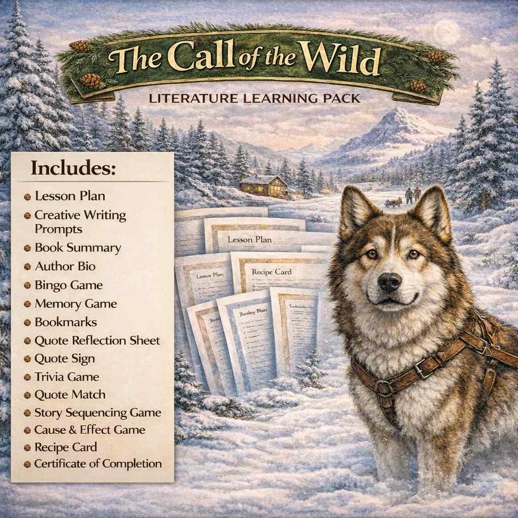 The Call of the Wild Literature Learning Pack