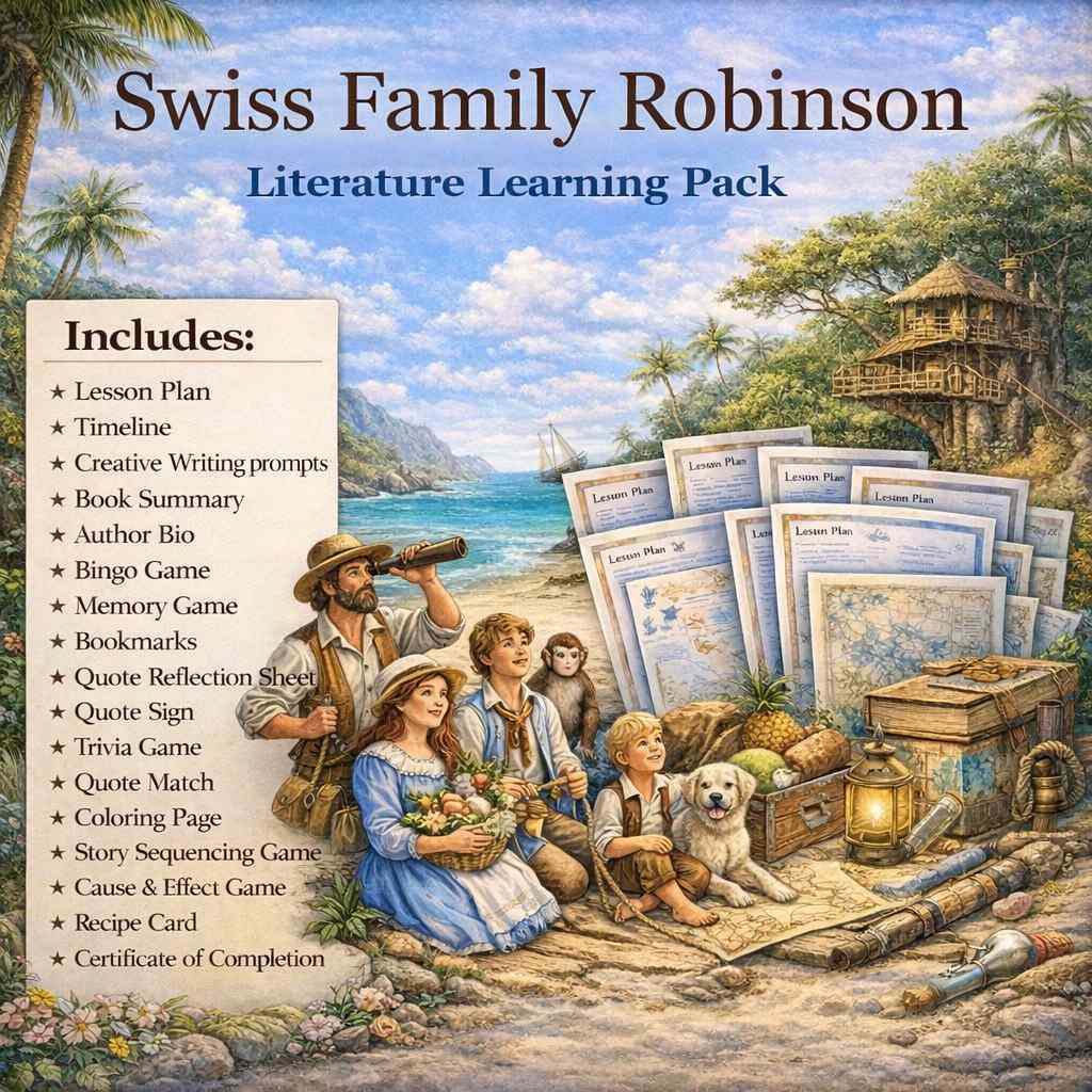 Swiss Family Robinson Literature Learning Pack
