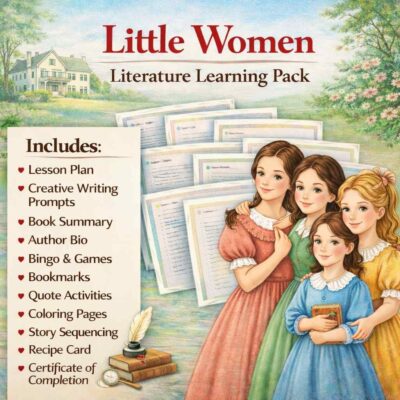 Little Women Literature Learning Pack