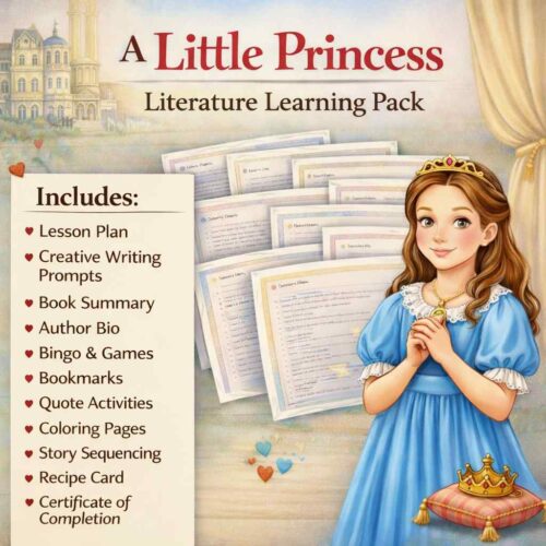 A Little Princess Literature Learning Pack