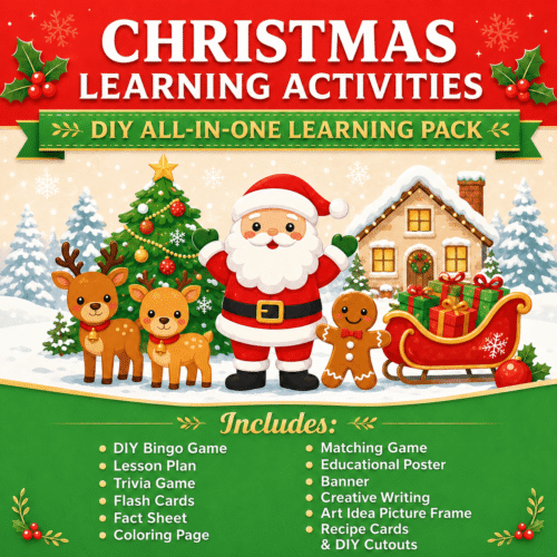 Christmas Learning DIY Activity Pack