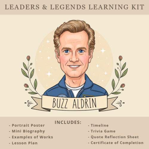 Buzz Aldrin - Leaders & Legends Learning Pack
