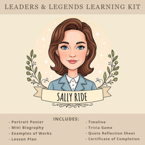 Sally Ride - Leaders & Legends Learning Pack
