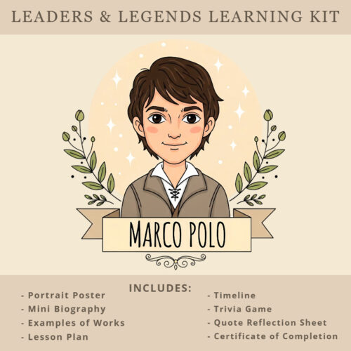 Marco Polo - Leaders & Legends Learning Pack