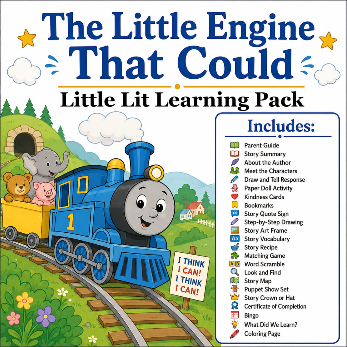 The Little Engine That Could Little Lit Learning Pack