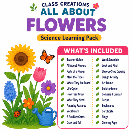 All About Flowers Learning Pack