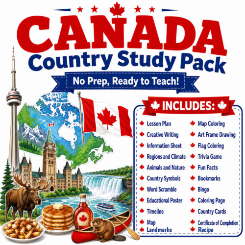 Canada Country Study Pack