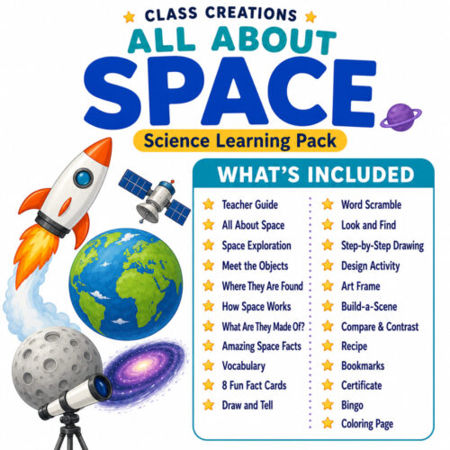 All About Space Learning Pack