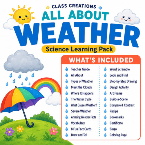 All About Weather Learning Pack