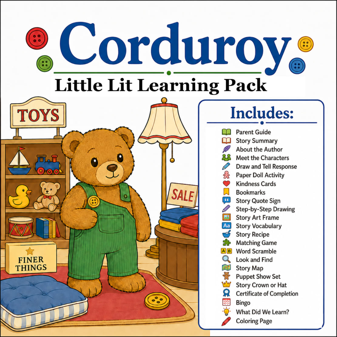 Corduroy Little Lit Learning Pack