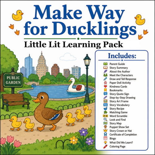 Make Way for Ducklings Little Lit Learning Pack