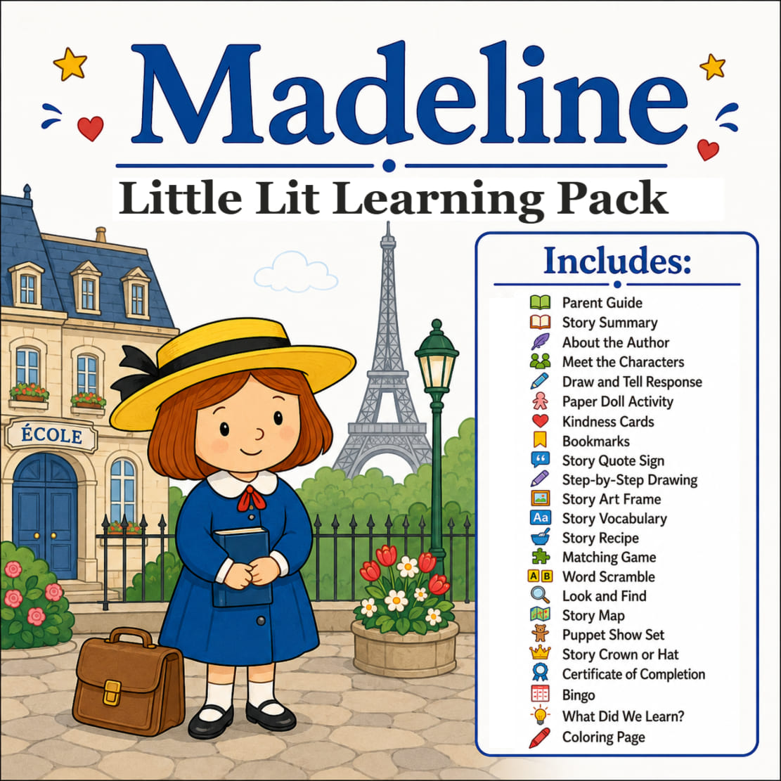 Madeline Little Lit Learning Pack