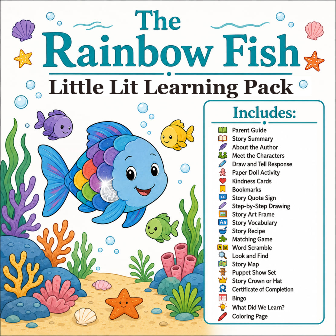The Rainbow Fish Little Lit Learning Pack