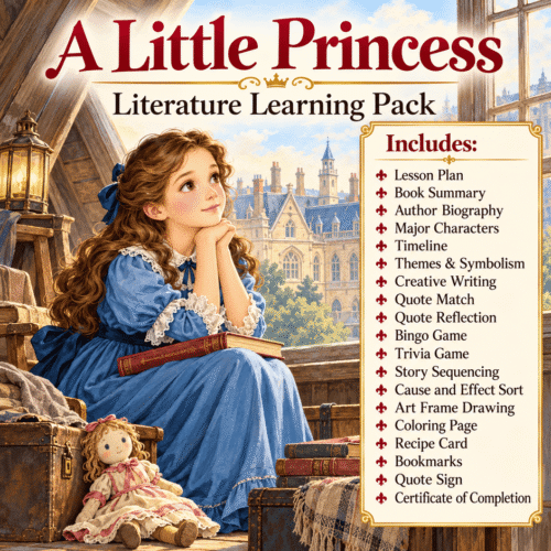 A Little Princess Literature Learning Pack