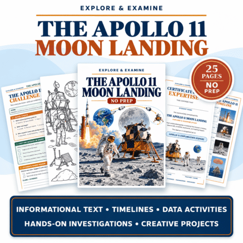 EXPLORE & EXAMINE - APOLLO 11 MOON LANDING