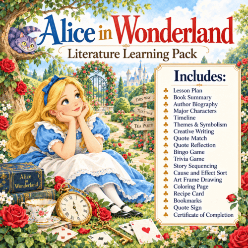 Alice's Adventures in Wonderland Literature Learning Pack