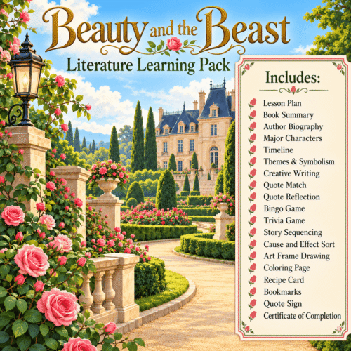 Beauty and the Beast Literature Learning Pack