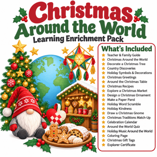 Christmas Around the World Learning Pack - No Prep