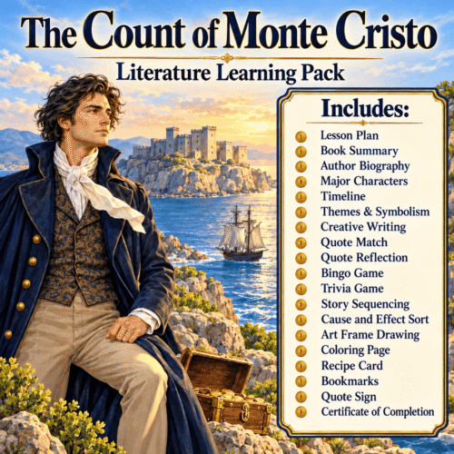 Count of Monte Cristo Literature Learning Pack