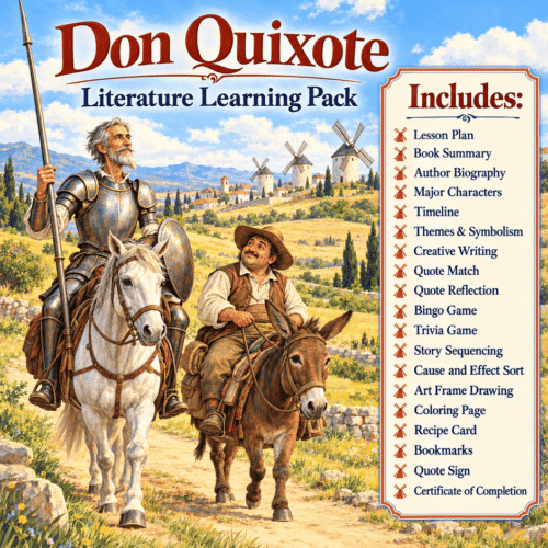 Don Quixote Literature Learning Pack