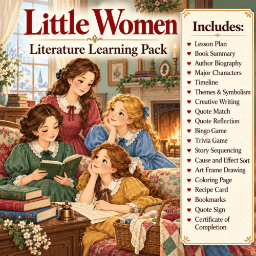 Little Women Literature Learning Pack