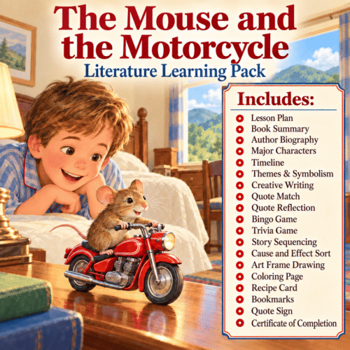 The Mouse and the Motorcycle Literature Learning Pack