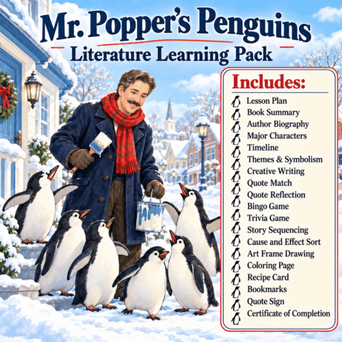 Mr. Popper's Penguins Literature Learning Pack
