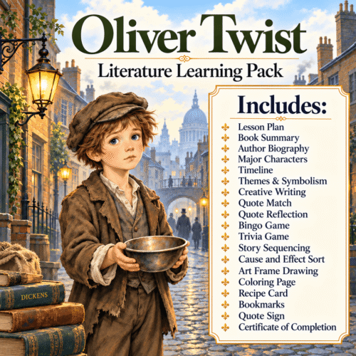 Oliver Twist Literature Learning Pack