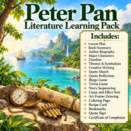 Peter Pan Literature Learning Pack