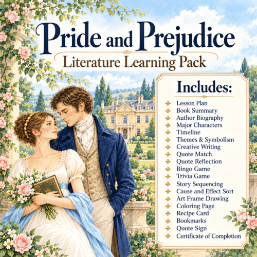 Pride and Prejudice Literature Learning Pack