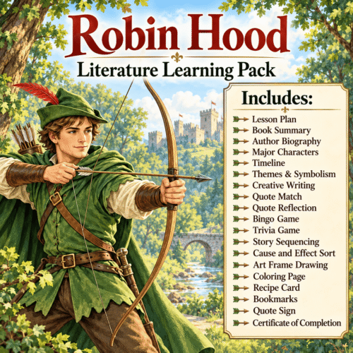 Robin Hood Literature Learning Pack