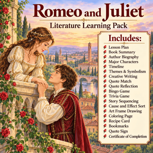 Romeo and Juliet Literature Learning Pack