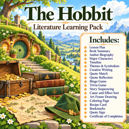 The Hobbit Literature Learning Pack